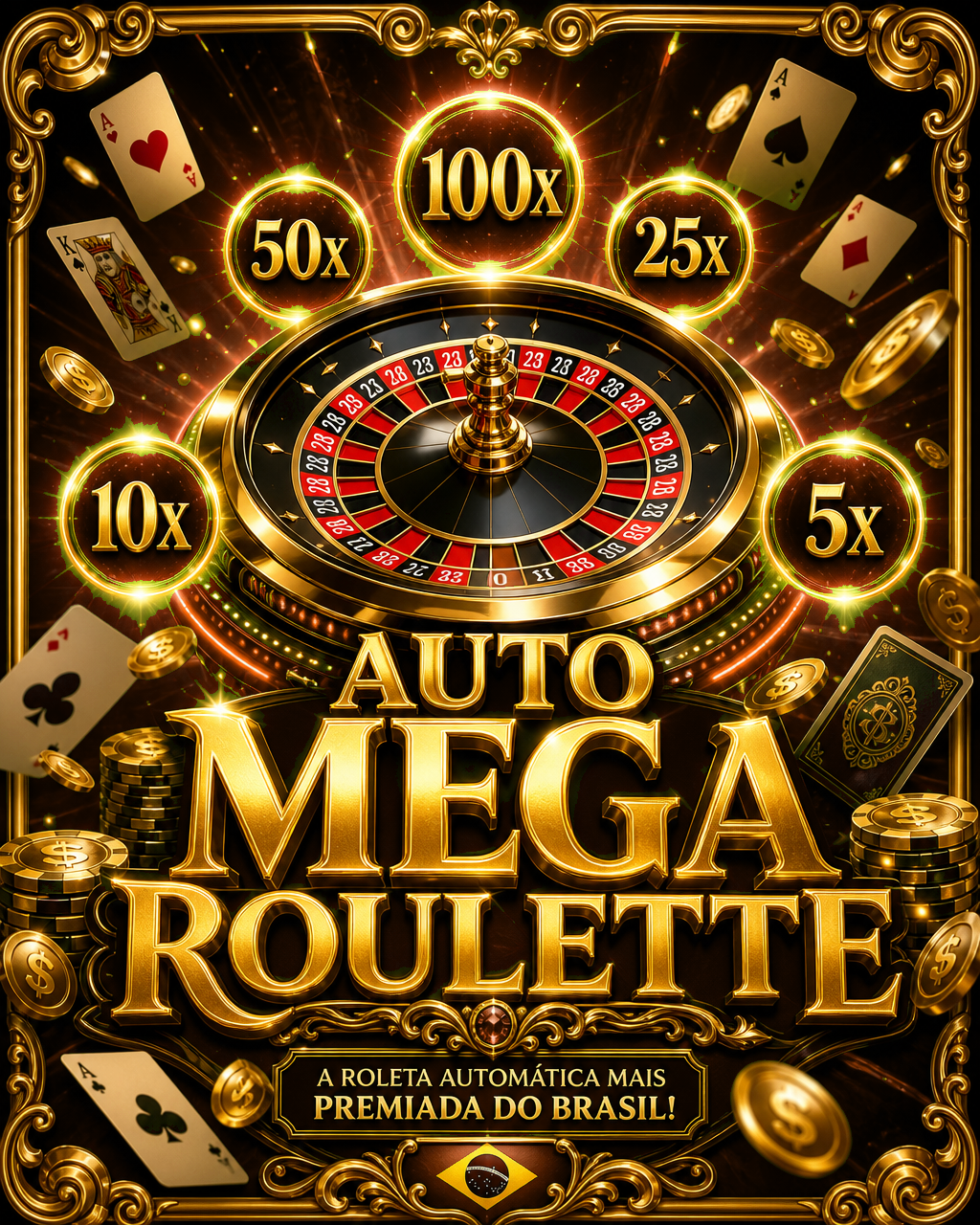 Capa do jogo Auto Mega Roulette